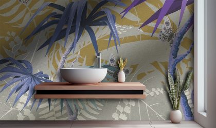 CANVAS TROPICAL GIALLO