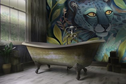 WILDLIFE CAT AZZURRO