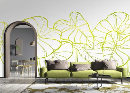 ACQUARELLO LEAVES VERDE