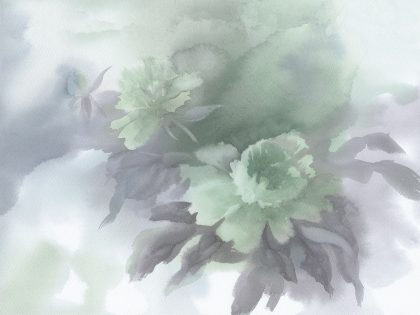 ACQUARELLO FLOWERS GRIGIO