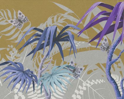 CANVAS TROPICAL GIALLO