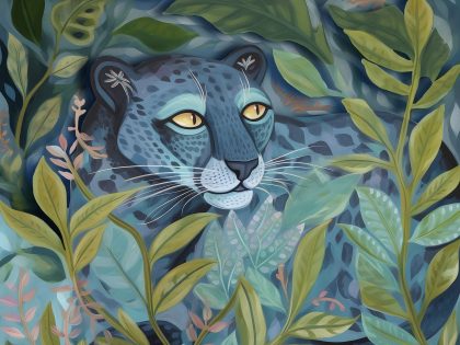 WILDLIFE CAT AZZURRO