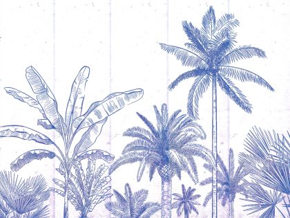 PANNELLO TROPICALE BLU