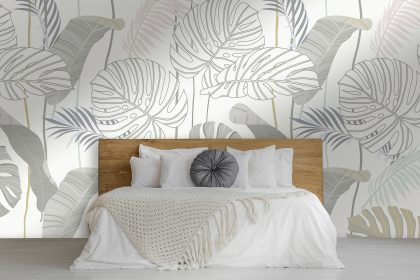 Tropical Curtains grigio